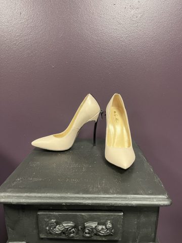 Onlymaker, pink, black heel, new: ££