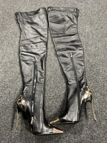 Arollo Lady Vanessa, black leather, 37, new